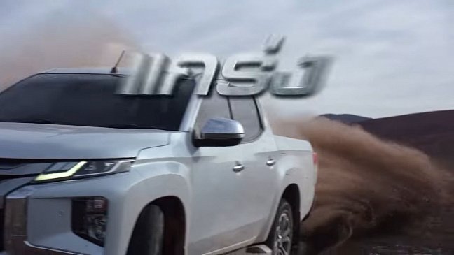 Новое поколение Mitsubishi L200 впервые показали на видео