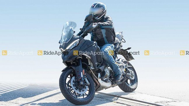 Ducati тестирует обновленный мотоцикл Multistrada V4 