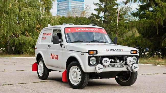 В Европе представили внедорожник Lada Niva для «Дакар-2022»