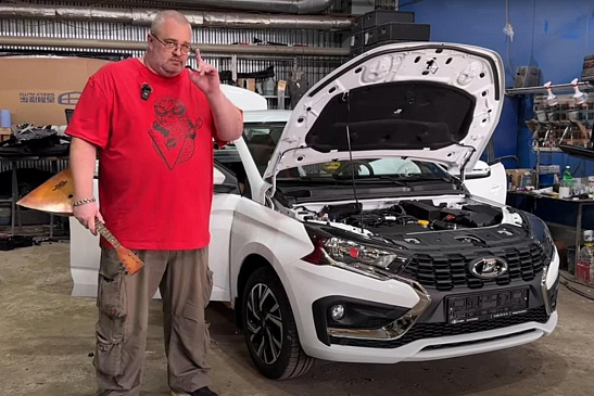 На разбор «Клубного сервиса» попала топовая Lada Iskra