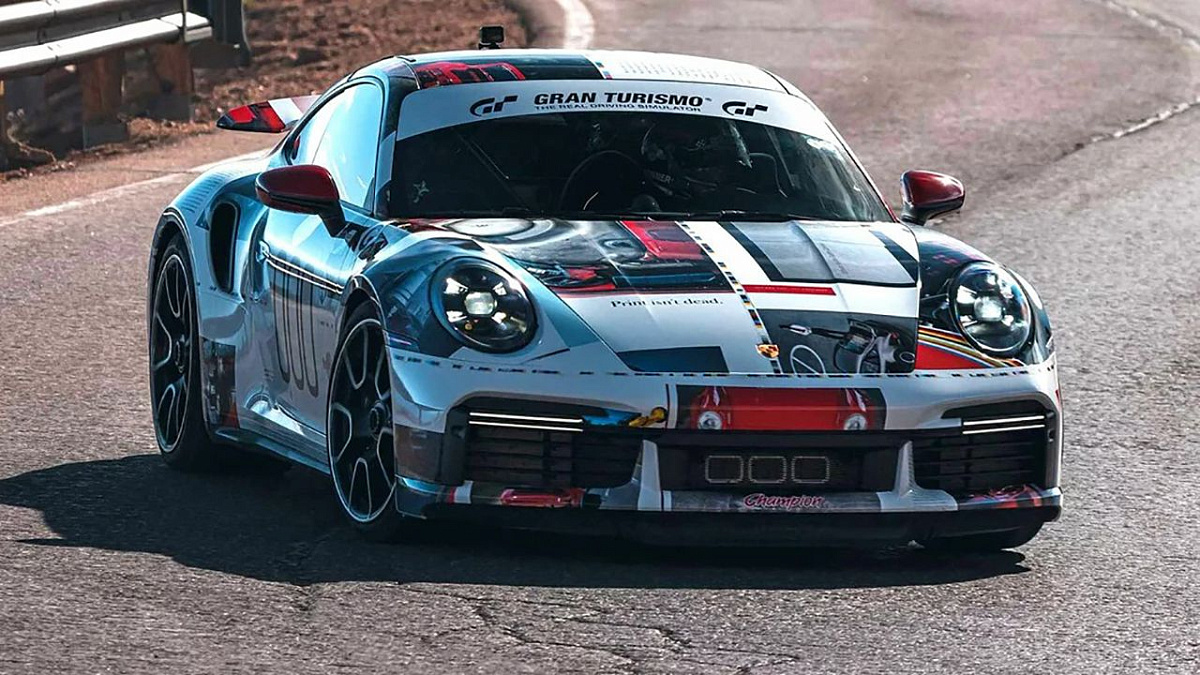 Спорткар Porsche 911 Turbo S стал рекордсменом Пайкс-Пик