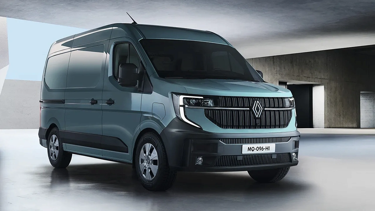 Представлен фургон Renault Master 2024 года с дизельными, водородными и электромоторами