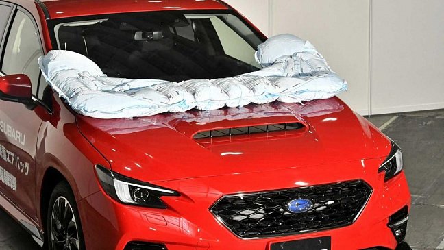 Универсал Subaru Levorg 2021 получил внешнюю подушку безопасности 