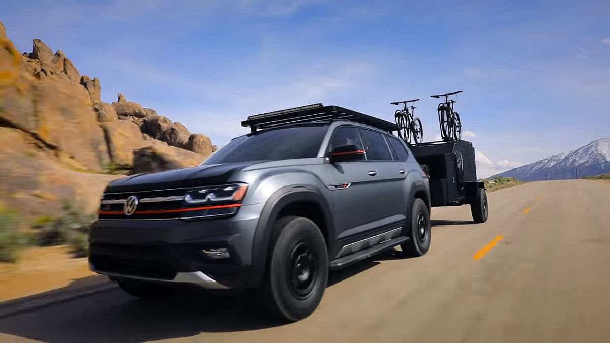 Volkswagen Atlas получил специальную версию Basecamp для экстремалов