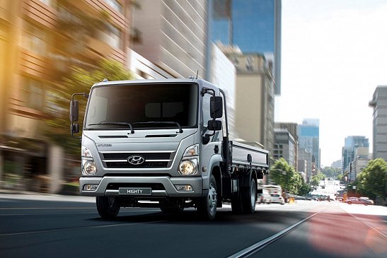 На заводе «Автотор» представили новую линейку грузовиков Hyundai New Mighty