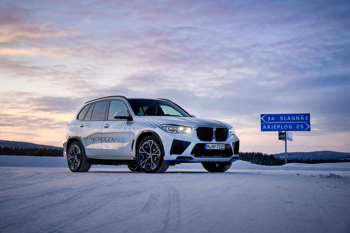 BMW iX5 Hydrogen завершает зимние испытания перед сборкой ограниченного тиража