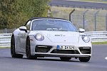 Porsche тестирует обновленный кабриолет 911 GTS 