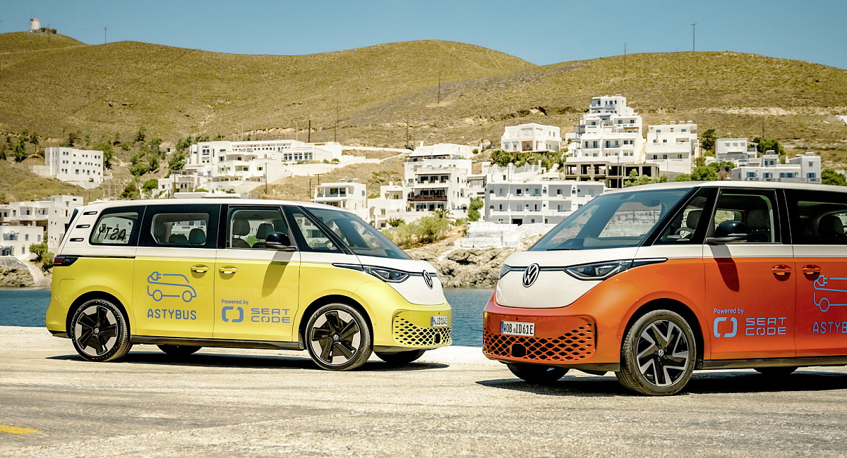 Эксперимент Volkswagen на греческом острове с электромобилями демонстрирует многообещающее будущее