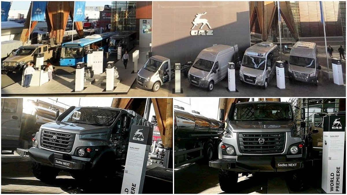 В Ганновере был представлен внедорожный грузовик «Садко Next» в экспортной версии
