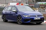 Появились новые фото "заряженного" универсала VW Golf R 