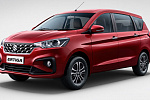 Компания Suzuki обновила бюджетный компактвэн Suzuki Ertiga