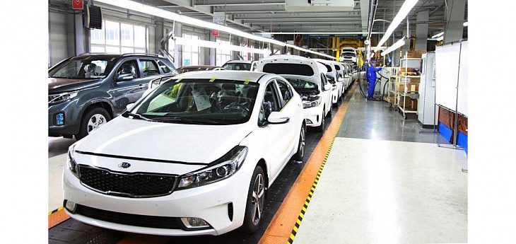 В Казахстане открылся новый автомобильный завод KIA