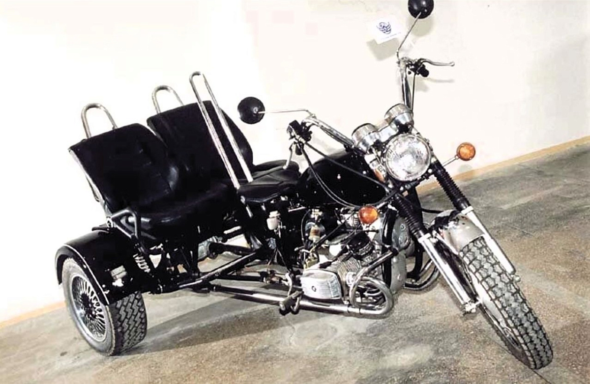 Трёхколёсный мотоцикл Днепр-303 – полноценный трайк, который не смогли запустить в полноценное серийное производство