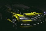 Опубликован официальный тизер нового Skoda Superb 2020 