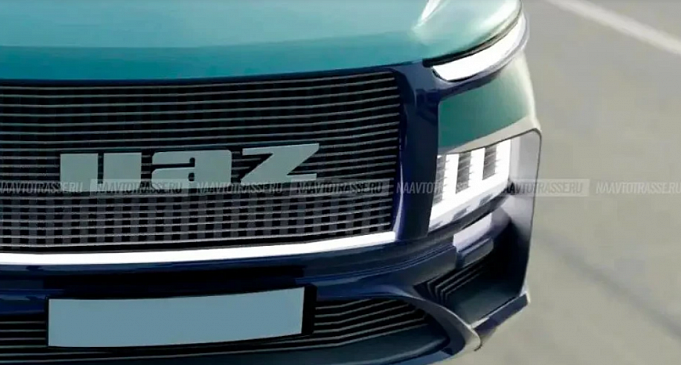 Новый большой кроссовер УАЗ-409 2022-2023 года представлен на фоторендерах в Сети