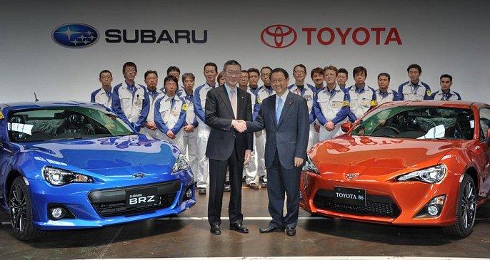 Toyota и Subaru разрабатывают совместную платформу для электромобилей