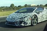 Замечена новая версия Lamborghini Huracán Evo в версии Spyder 