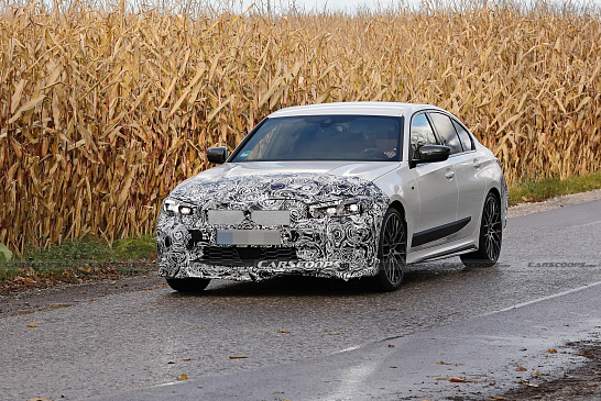Новый BMW 3-Series 2023 года с фейслифтингом запечатлели в деталях M-Performance