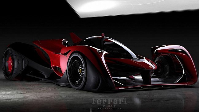 В сети опубликован рендер будущего гиперкара Ferrari 413