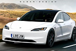 Обновленный Tesla Model 3 2024 года представлен на первых рендерных изображениях  