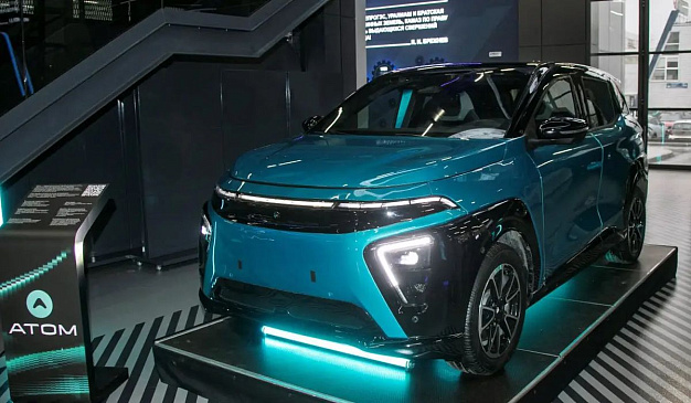 Русский электрокар «Атом» от КАМАЗа: проедет до 500 км на одной зарядке