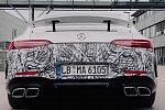 Mercedes-AMG опубликовал тизер на электрифицированный GT 73 