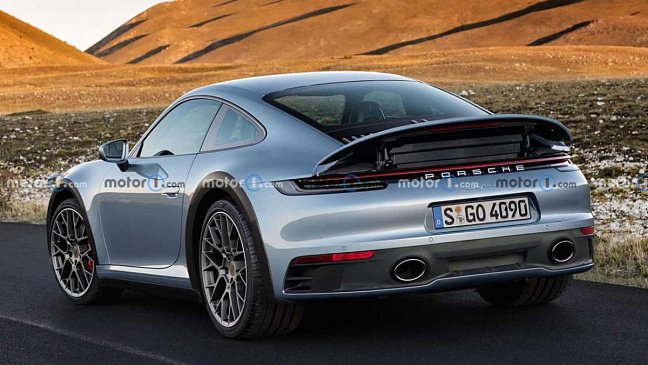 Появился неофициальный рендер на раллийный Porsche 911 Safari 