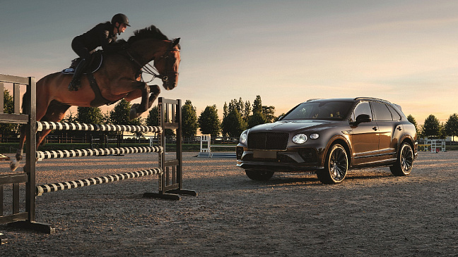Компания Bentley выпустила лимитированную серию из десяти Bentayga Equestrian для Бельгии