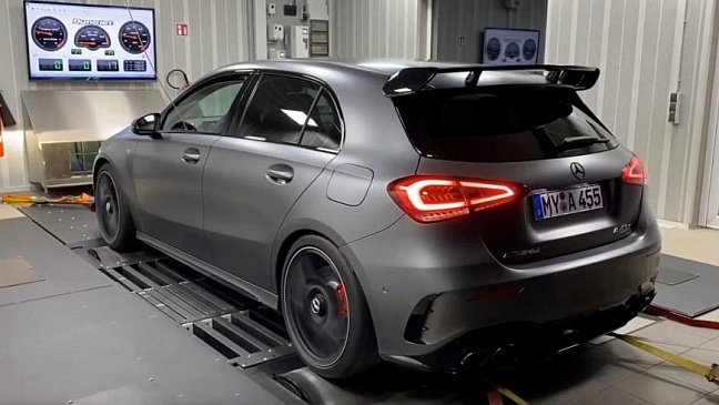 Mercedes-AMG A45 в тюнинге от Renntech выдает на диностенде 592 «лошадок»