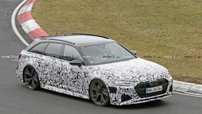 Журналисты запечатлели Audi RS6 Avant нового поколения