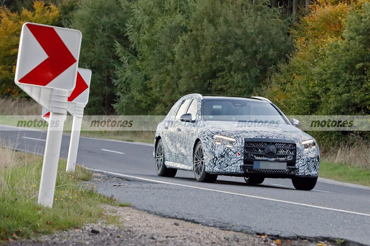 Новый Mercedes Estate Class 2024 года удивил новыми тестами в Германии
