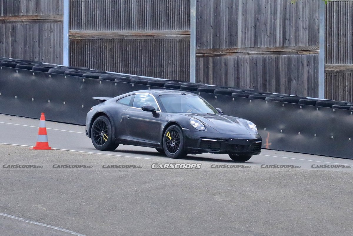 Porsche начала тестировать «высокую» версию спорткара 911