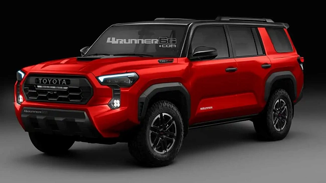 В Сети представили рендер нового внедорожника Toyota 4Runner 