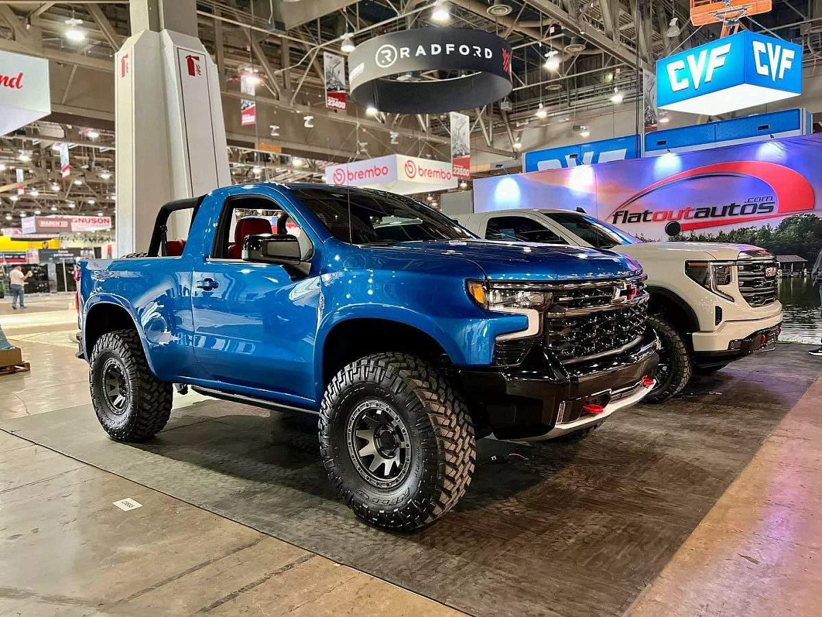 Chevrolet K5 на базе Silverado дебютировал на выставке SEMA