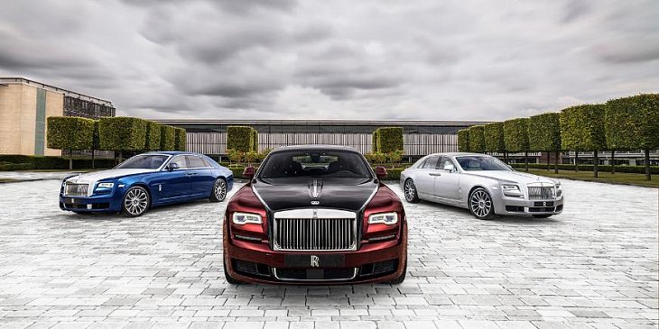 Rolls-Royce завершил коллекционный выпуск модели Ghost