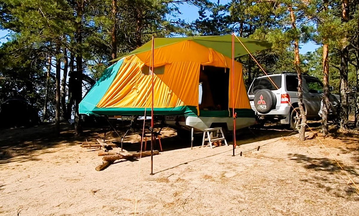 Советские прицепы-кемперы «Скиф» – мечта богатого туриста в СССР