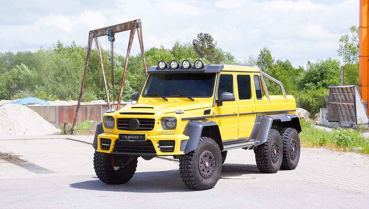 Специалисты из ателье выкатили 840-сильный вседорожник Mercedes-Benz G63 AMG 6x6