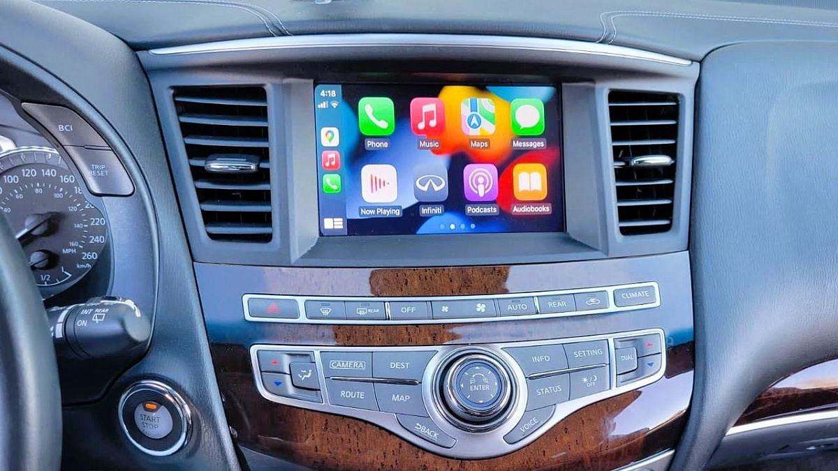 Infiniti бесплатно обновит CarPlay для некоторых старых моделей Infiniti бесплатно обновит CarPlay для некоторых старых моделей