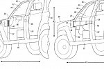 Ford запатентовал дверные барьеры, которые будут активироваться в случае аварии