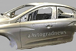 Кузов новой автомашины LADA B-класса показан на свежих фотографиях в Сети