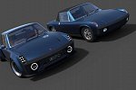 Porsche 914 превратился в уникальный рестомод с мощным мотором