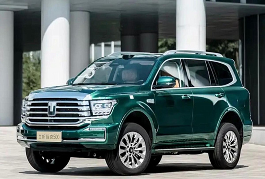 В Китае начались предпродажи обновленного гибридного рамника Tank 500