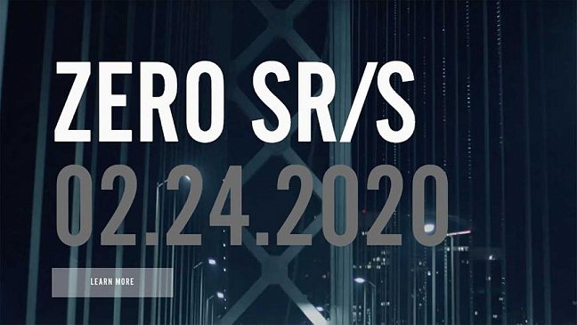 Компания Zero опубликовала тизер на новый электрический мотоцикл SR/S
