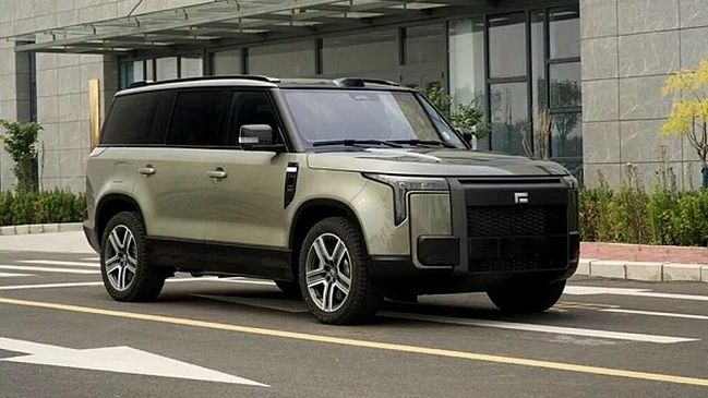 В Сети показали новый BAIC Stone 01 с внешностью Land Rover Defender и Range Rover