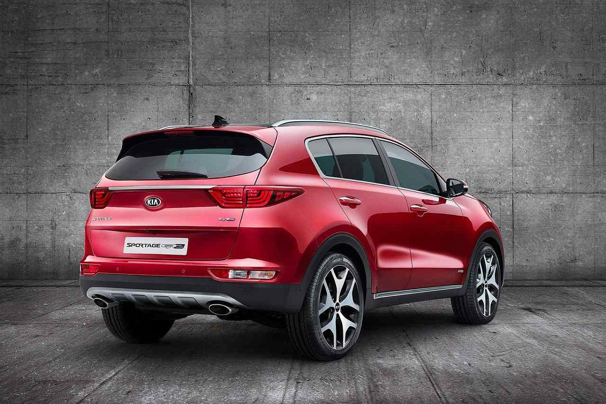 Новый дизайн Kia Sportage