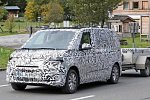 На тестах замечен прототип фургона VW Transporter T7 