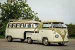 Два Volkswagen Type 2 объединили в эпический кемпер с двигателем Audi S3