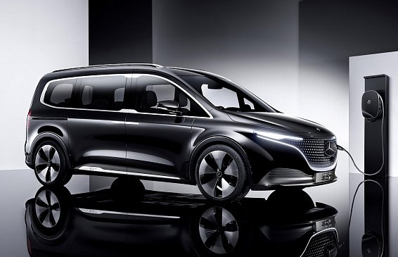 Компания Mercedes-Benz представила концепт минивэна T-Class и EQT