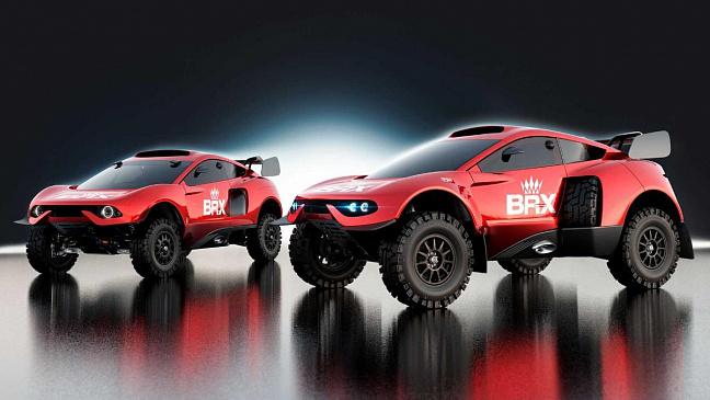 Обновленный багги BRX Hunter T1+ от Prodrive готовится к ралли Дакар 2022 года