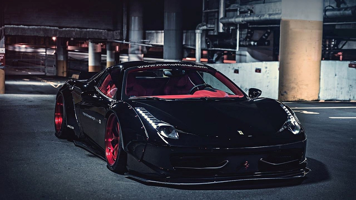 Ателье Liberty Walk представило доработанный Ferrari 458 Spider